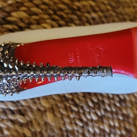 Christian Louboutin 120mm spiked heels 39.5. - Picture 5 of 15
